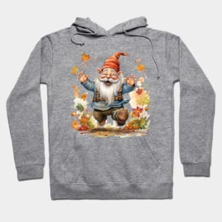 Autumn Happy Gnome #13 Hoodie